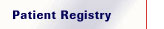 Patient Registry